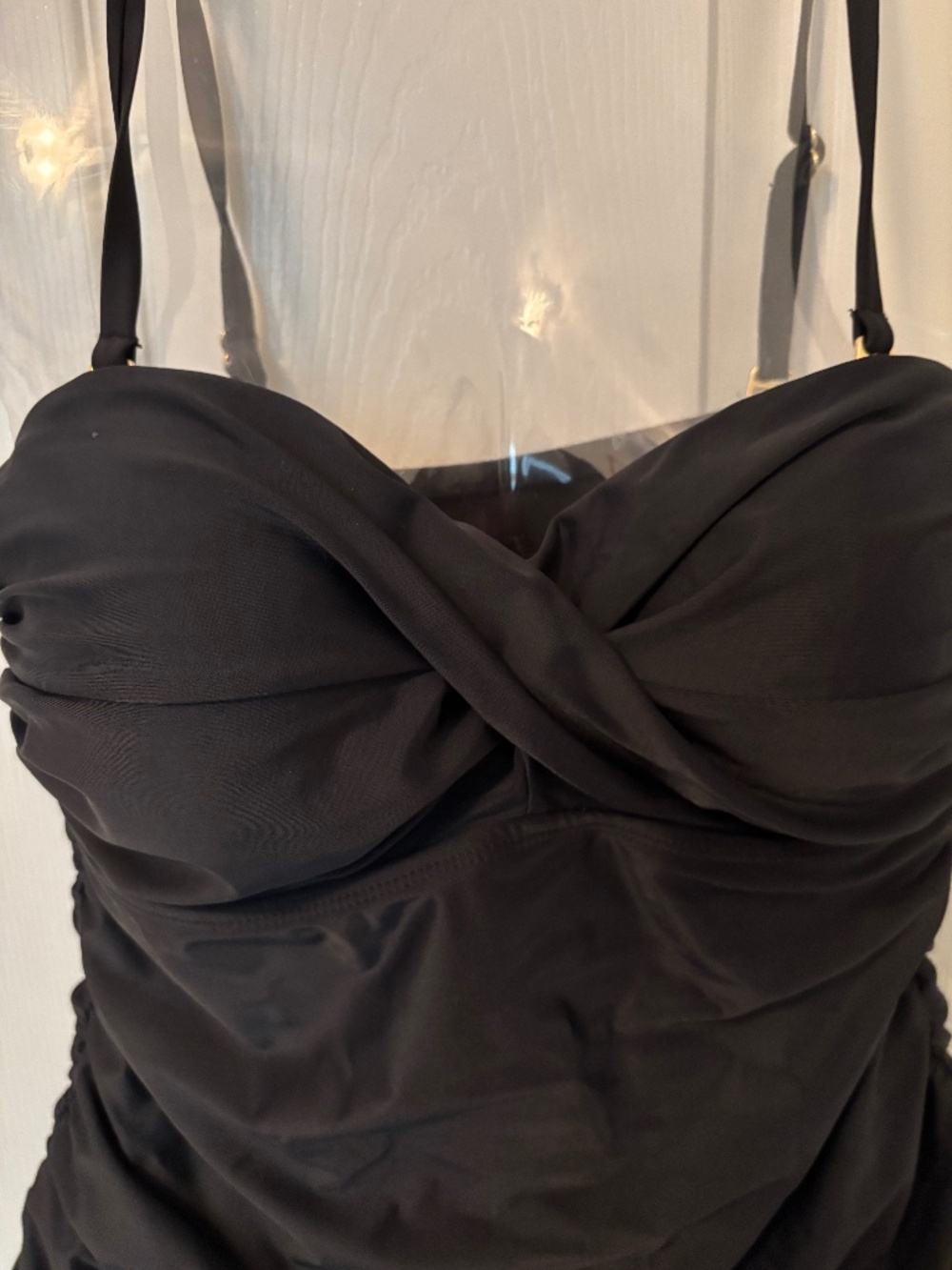 Black 2Bamboo size medium tankini